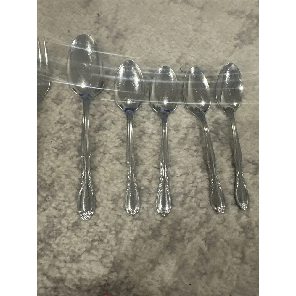 11‎ PCs Superior Stainless USA CHAPEL HILL Flatware Set vintage stainless steel